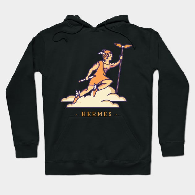 Hermes Gold Sigil Hoodie by MimicGaming